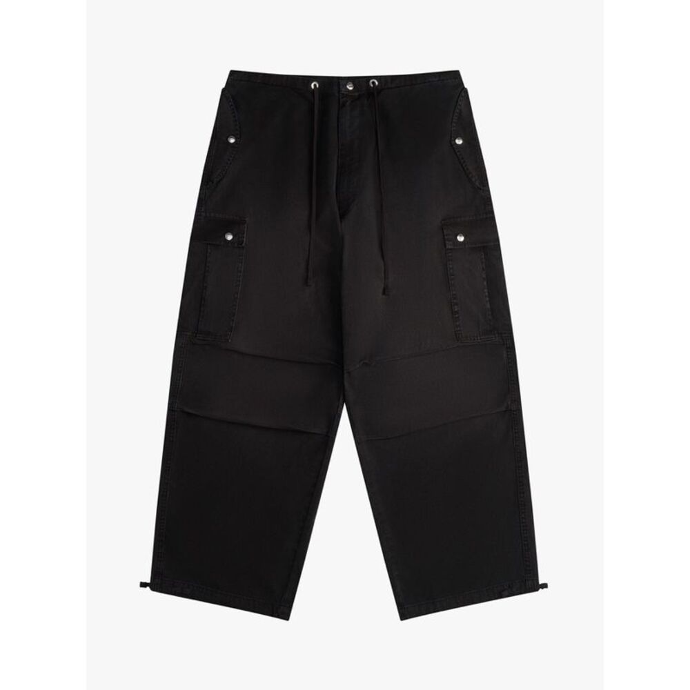 Rhude Black Cotton Cargo Women's Pants